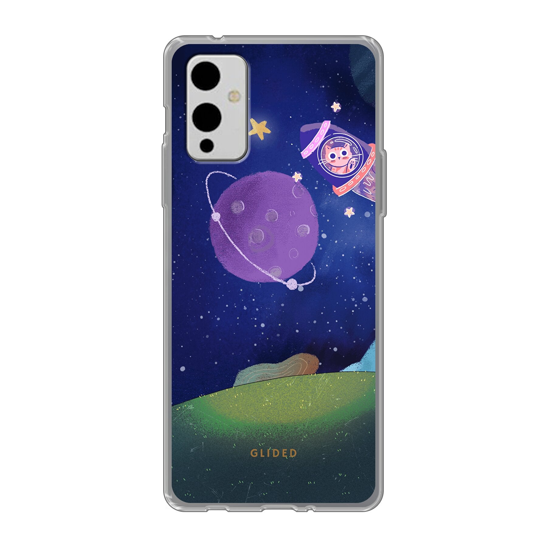 Galaxy Cat - OnePlus 9 Handyhülle Soft case