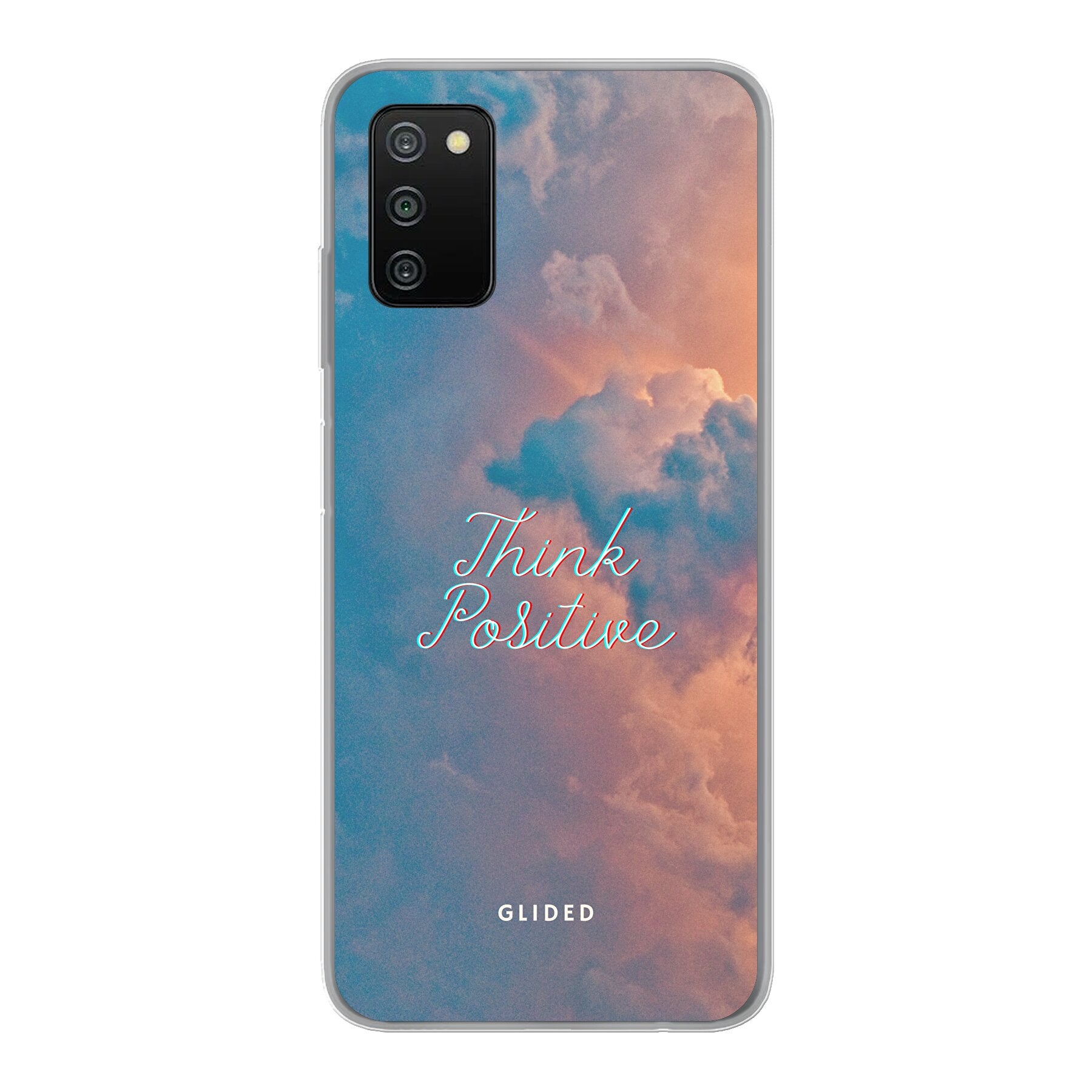 Think positive - Samsung Galaxy A03s Handyhülle Soft case