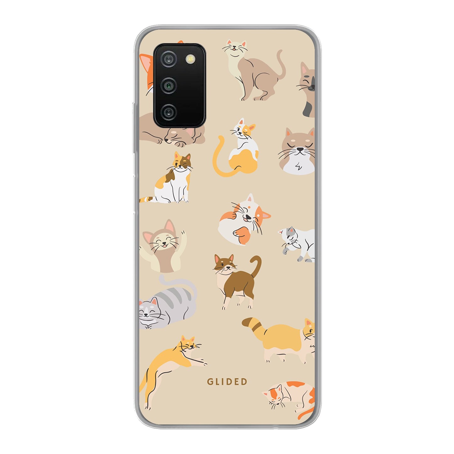 Meow - Samsung Galaxy A03s Handyhülle Soft case
