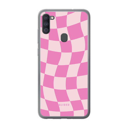 Pink Chess - Samsung Galaxy A11 Handyhülle Soft case