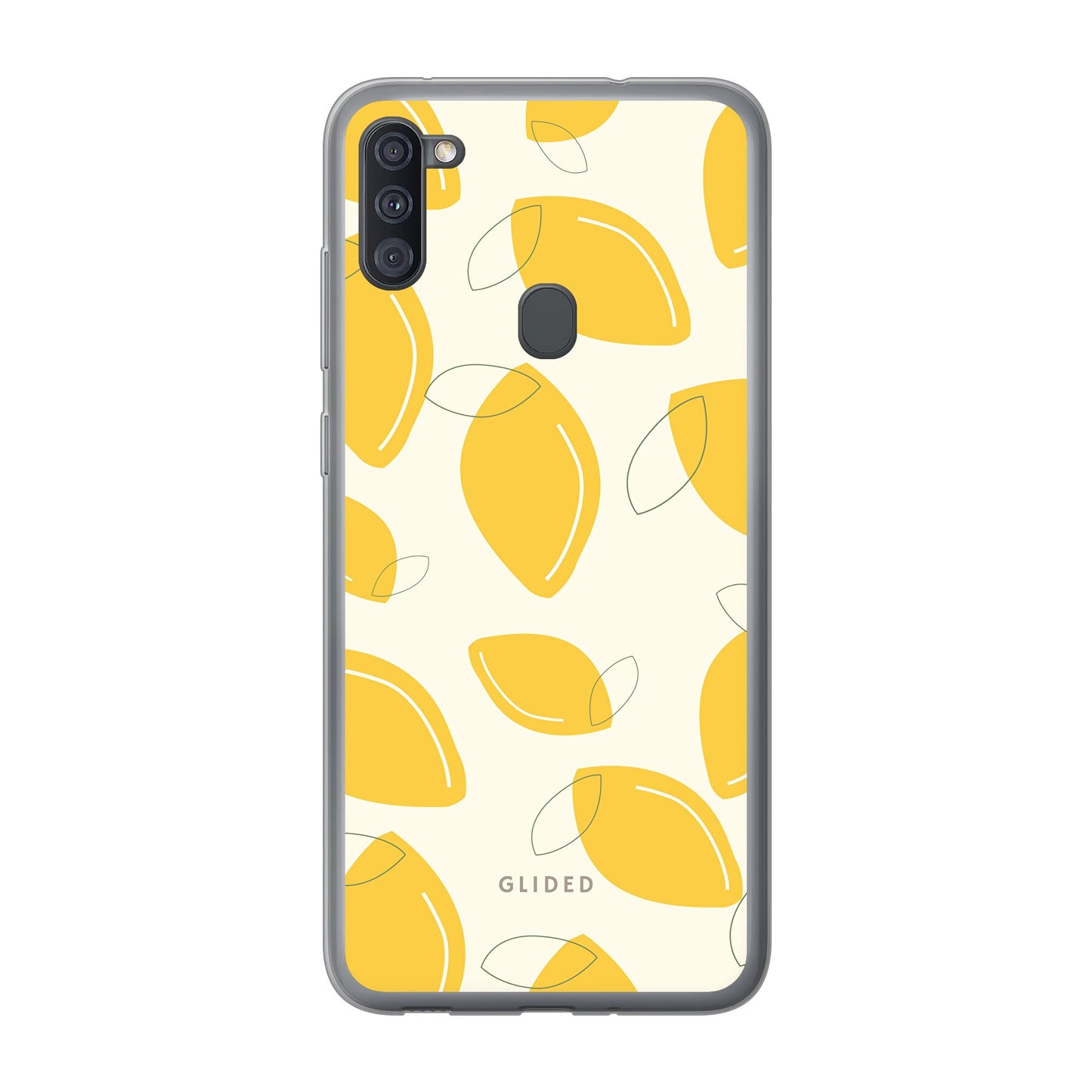 Abstract Lemon - Samsung Galaxy A11 - Soft case