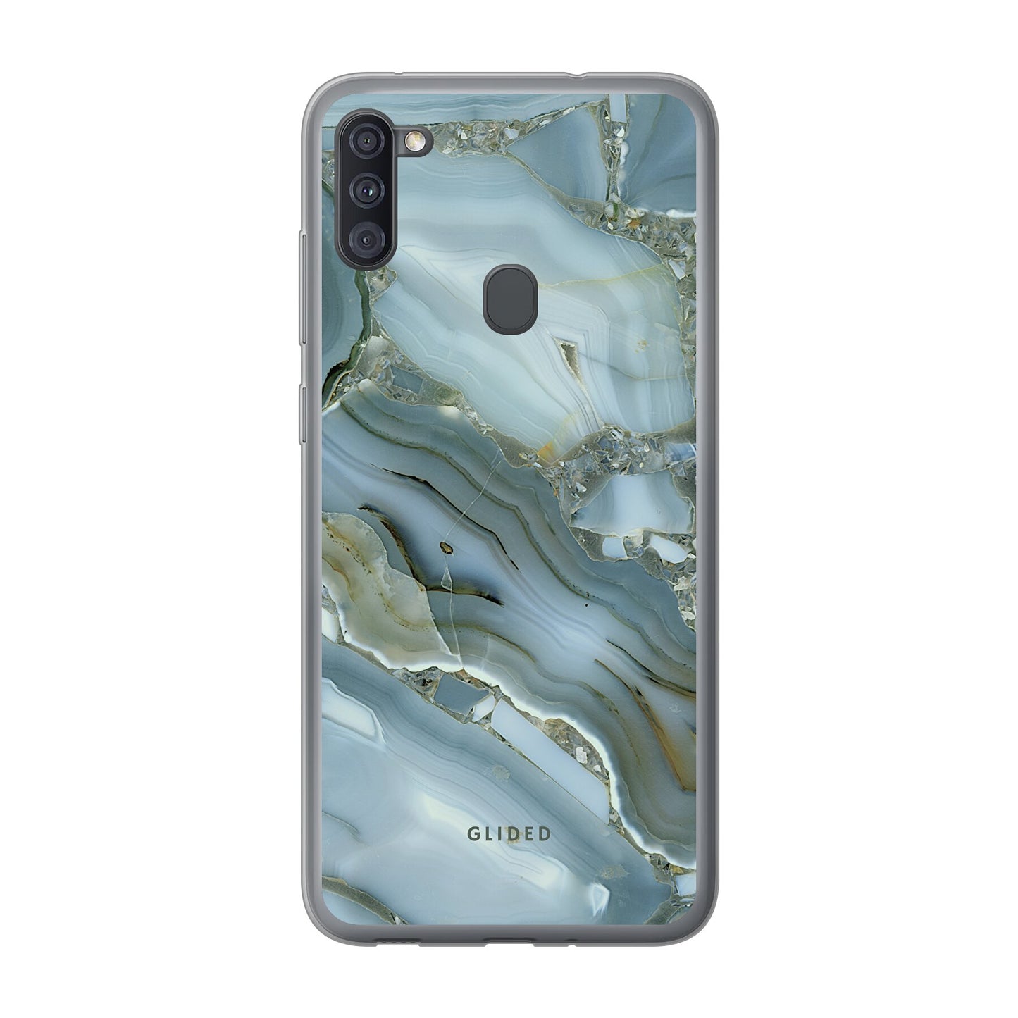 Green Marble - Samsung Galaxy A11 Handyhülle Soft case