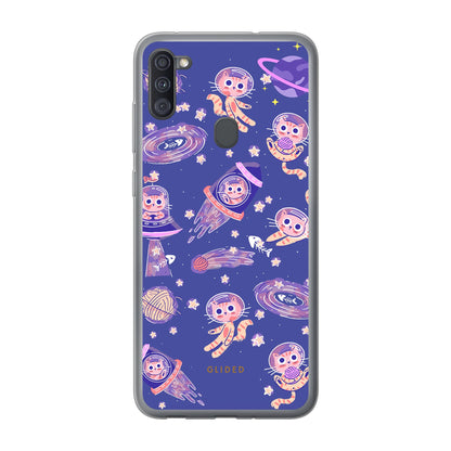 Space Cat - Samsung Galaxy A11 Handyhülle Soft case