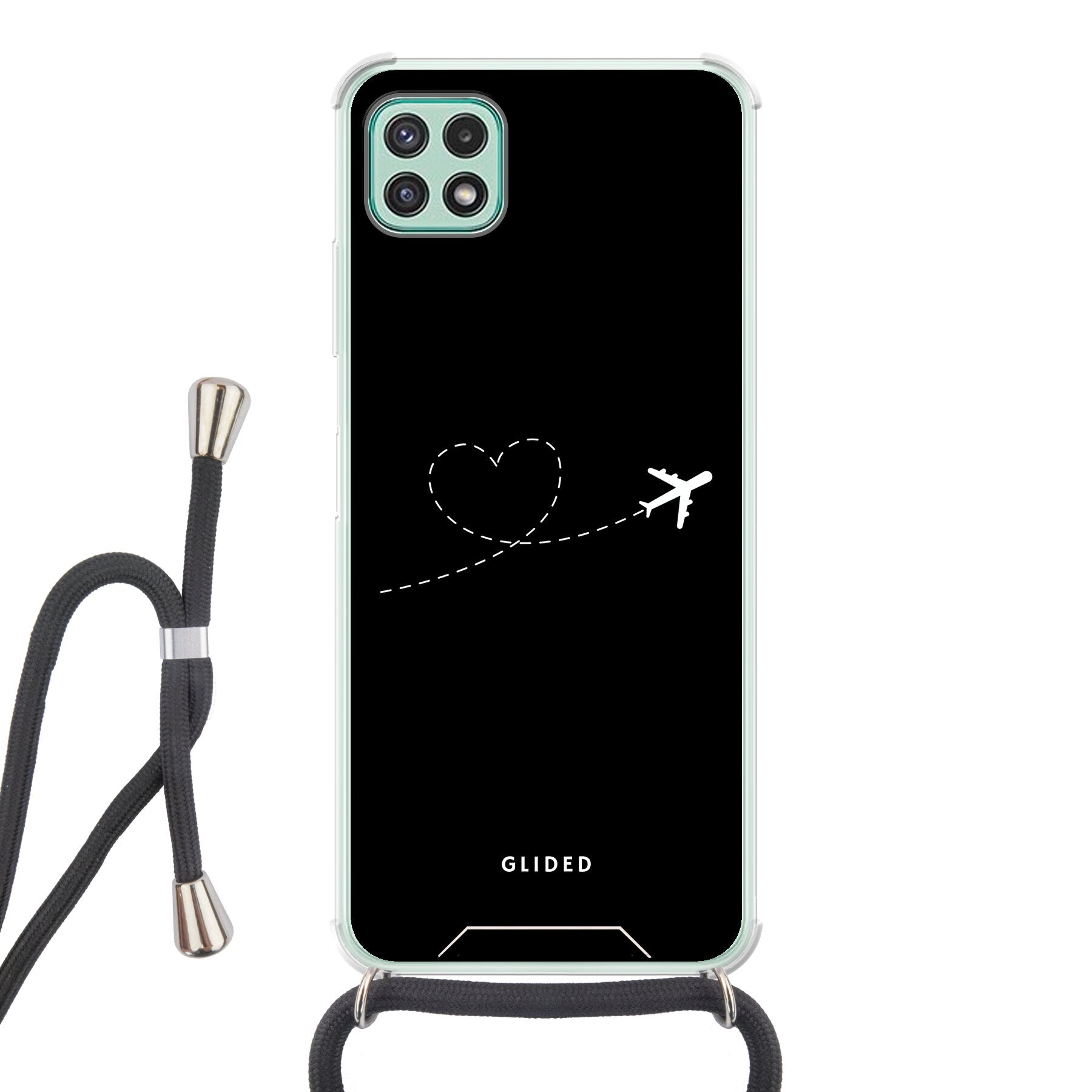Flying Horizon - Samsung Galaxy A22 5G Handyhülle Crossbody case mit Band