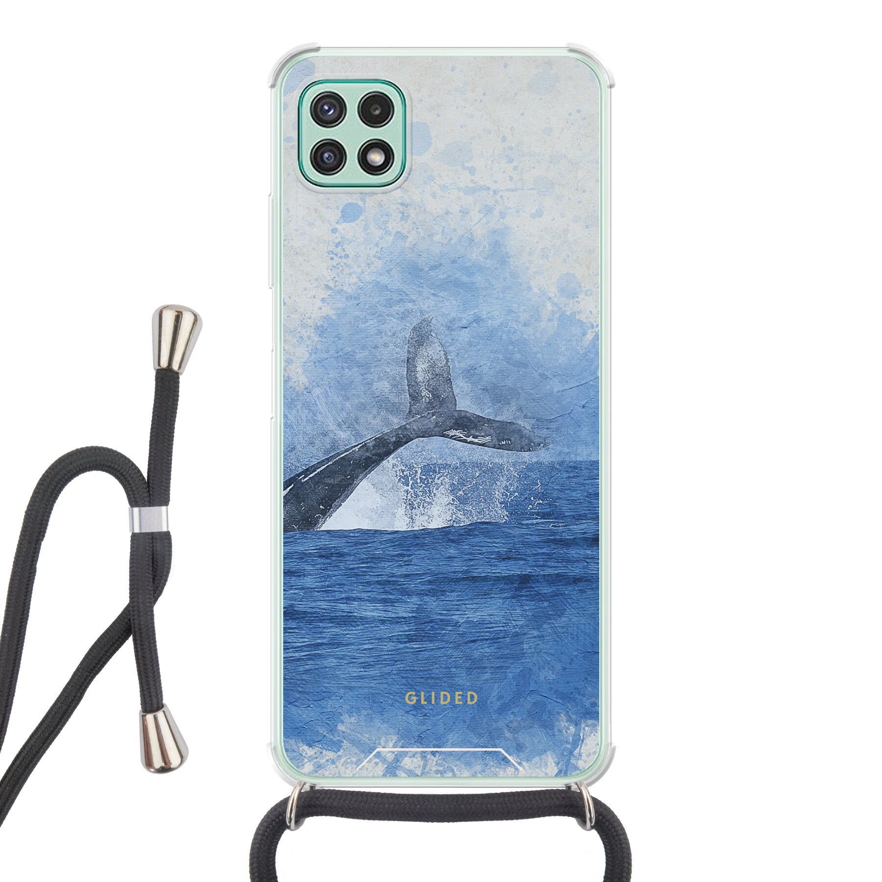 Oceanic - Samsung Galaxy A22 5G Handyhülle Crossbody case mit Band