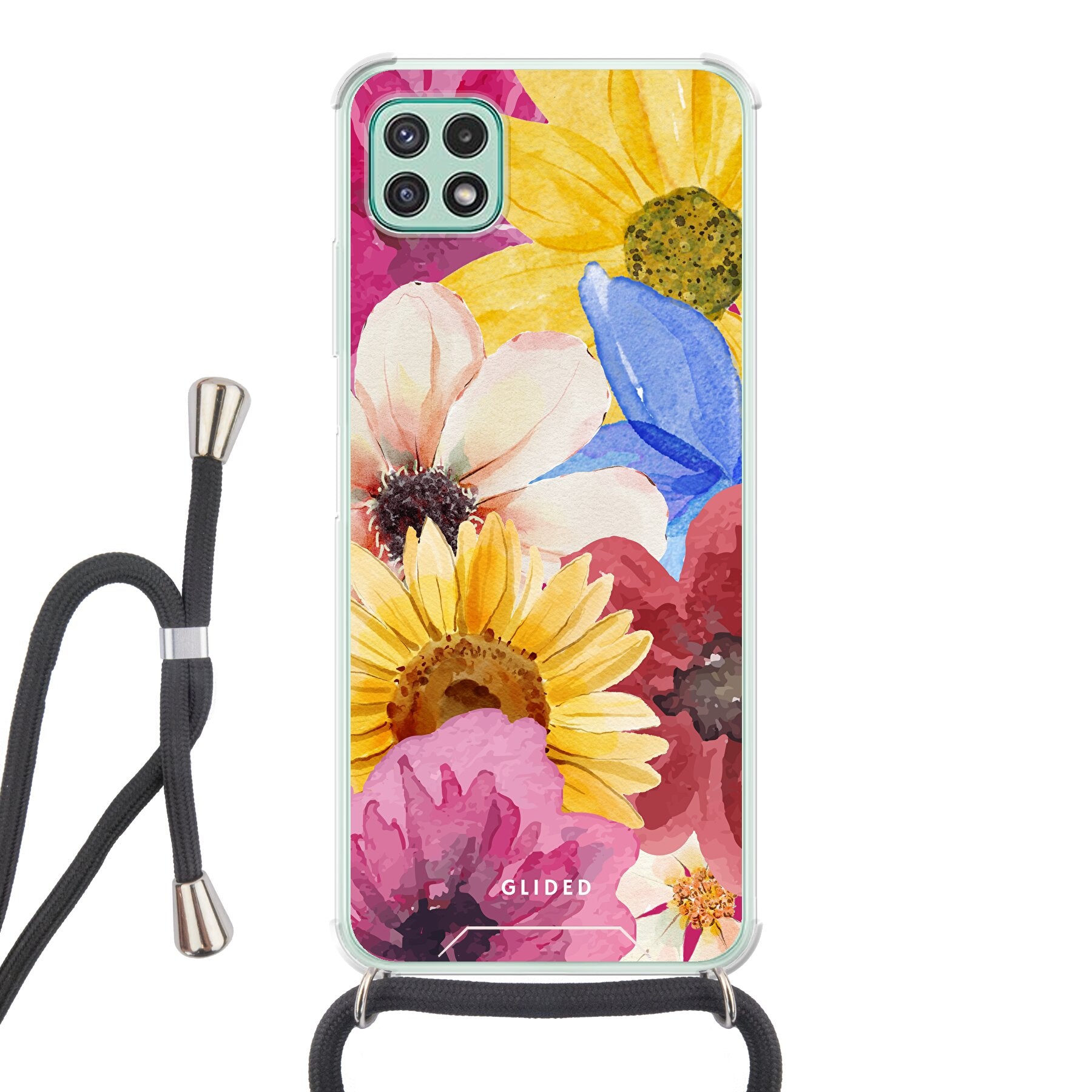 Bouquet - Samsung Galaxy A22 5G - Crossbody case mit Band