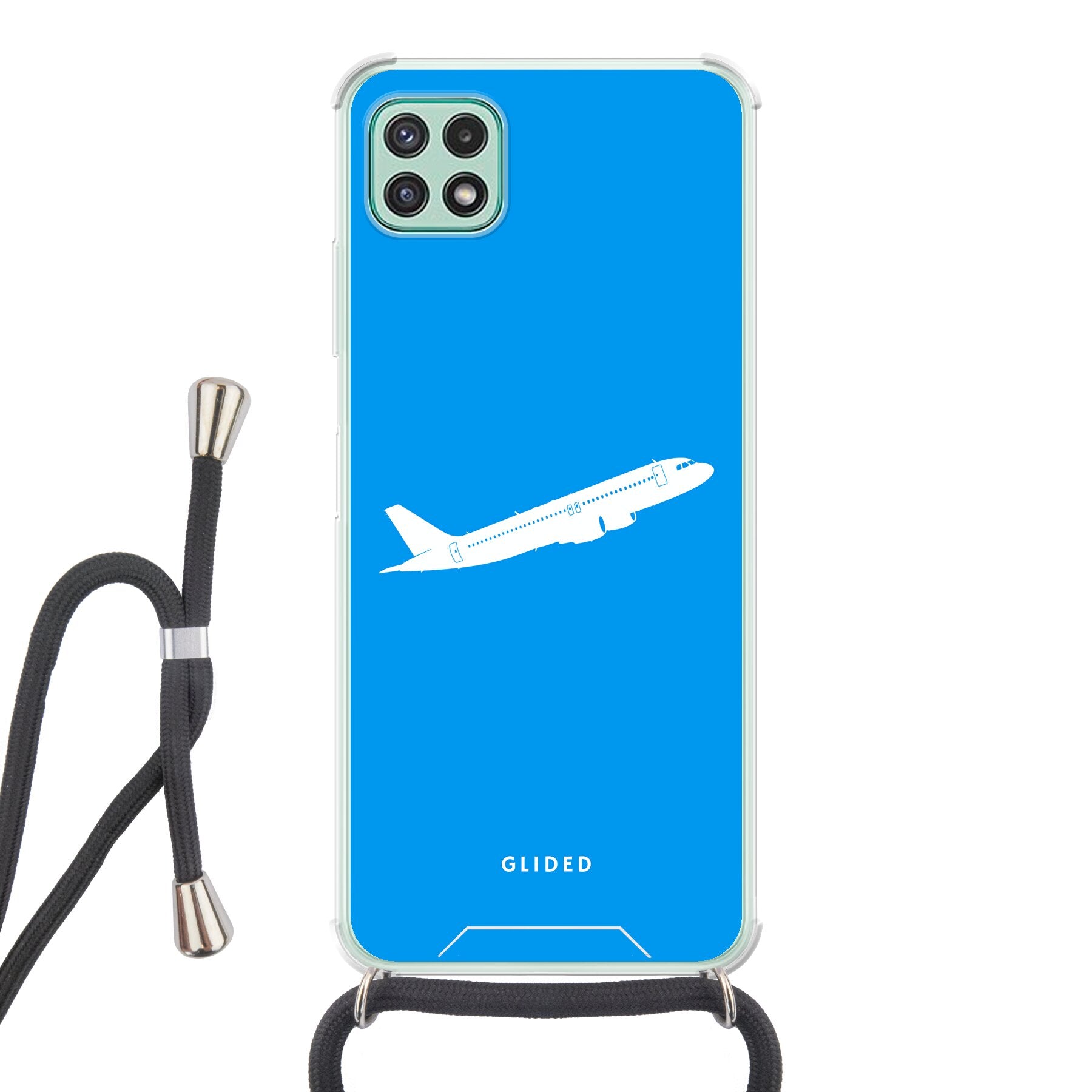 Up to Sky - Samsung Galaxy A22 5G Handyhülle Crossbody case mit Band