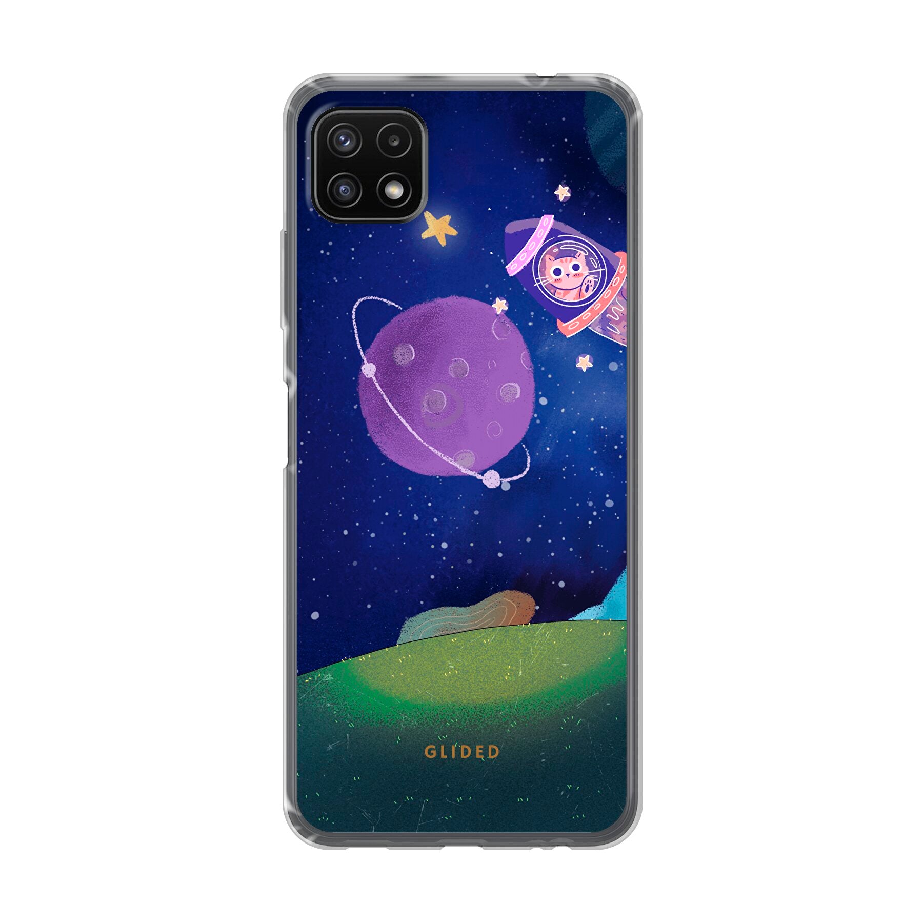 Galaxy Cat - Samsung Galaxy A22 5G Handyhülle Soft case