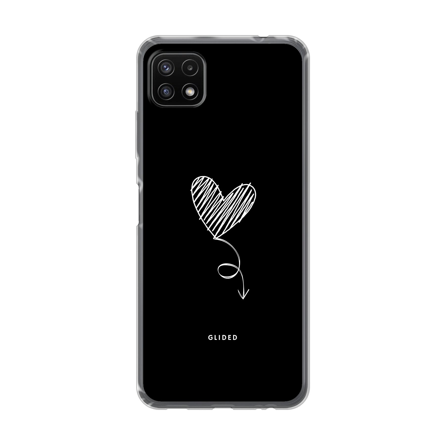 Dark Heart - Samsung Galaxy A22 5G Handyhülle Soft case