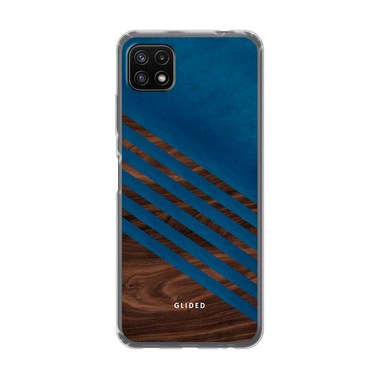 Blue Wood - Samsung Galaxy A22 5G Handyhülle Soft case