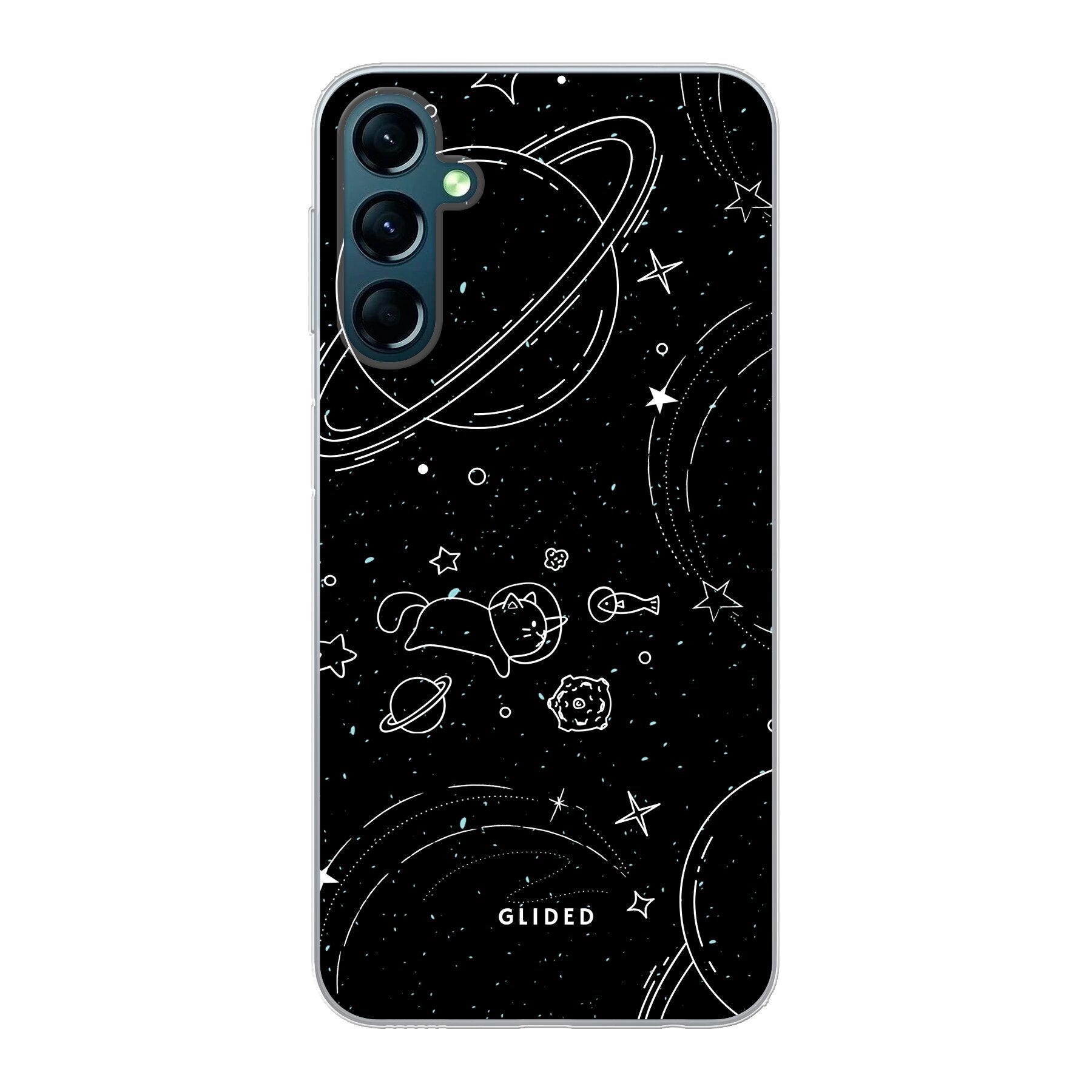 Cosmic Cat - Samsung Galaxy A24 4g Handyhülle Soft case