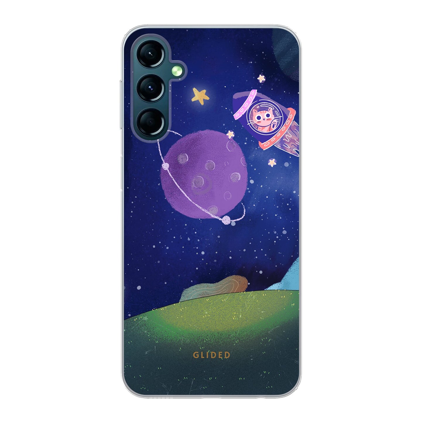 Galaxy Cat - Samsung Galaxy A24 4g Handyhülle Soft case