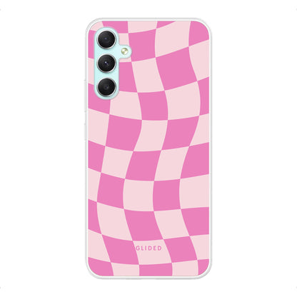 Pink Chess - Samsung Galaxy A34 Handyhülle Soft case