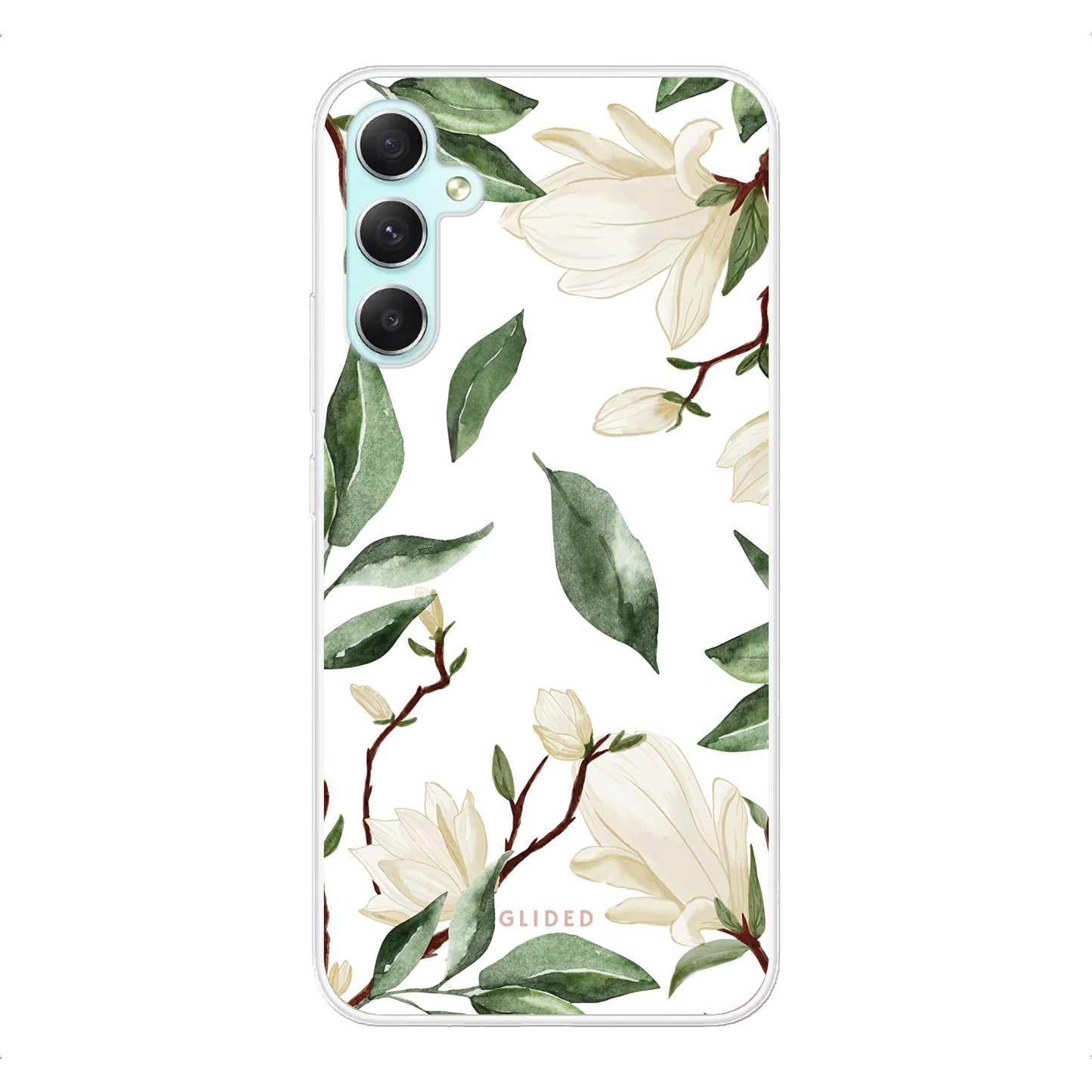 White Elegance - Samsung Galaxy A34 Handyhülle Soft case