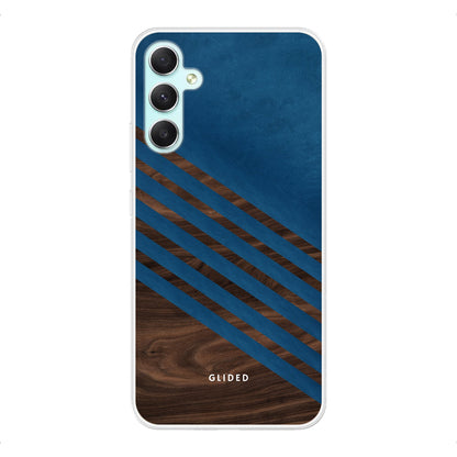 Blue Wood - Samsung Galaxy A34 Handyhülle Soft case