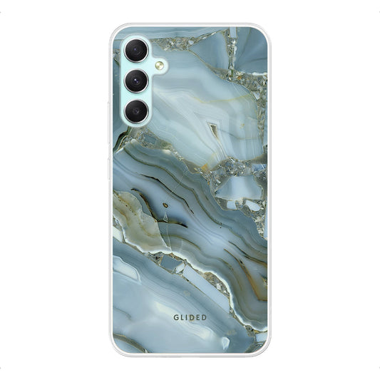 Green Marble - Samsung Galaxy A34 Handyhülle Soft case