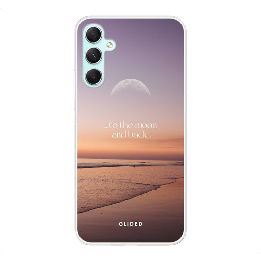 To the Moon - Samsung Galaxy A34 - Soft case