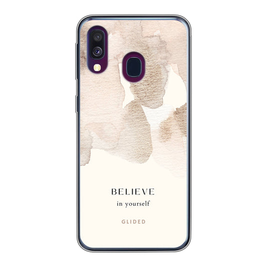 Believe in yourself - Samsung Galaxy A40 - Soft case