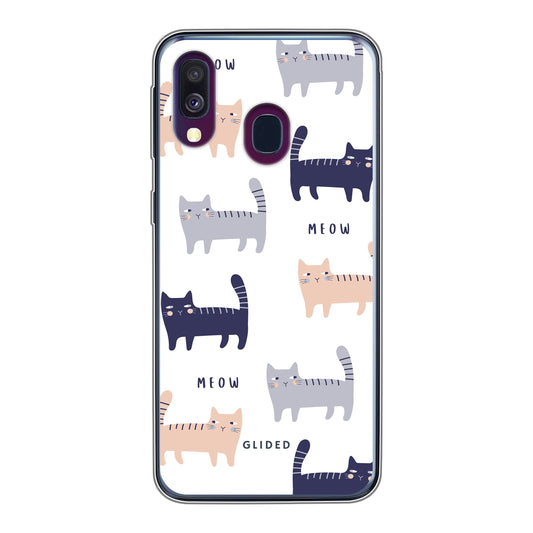 Purrfection - Samsung Galaxy A40 - Soft case