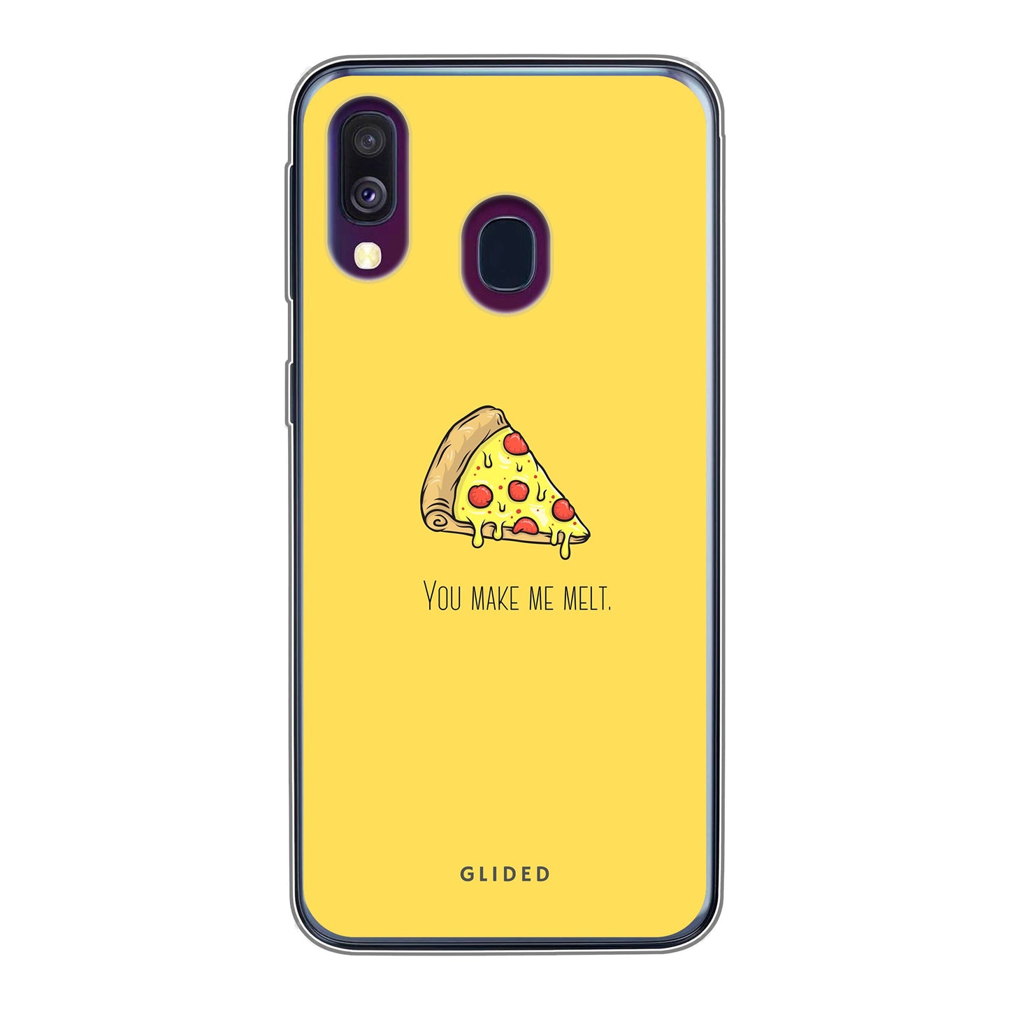 Flirty Pizza - Samsung Galaxy A40 - Soft case