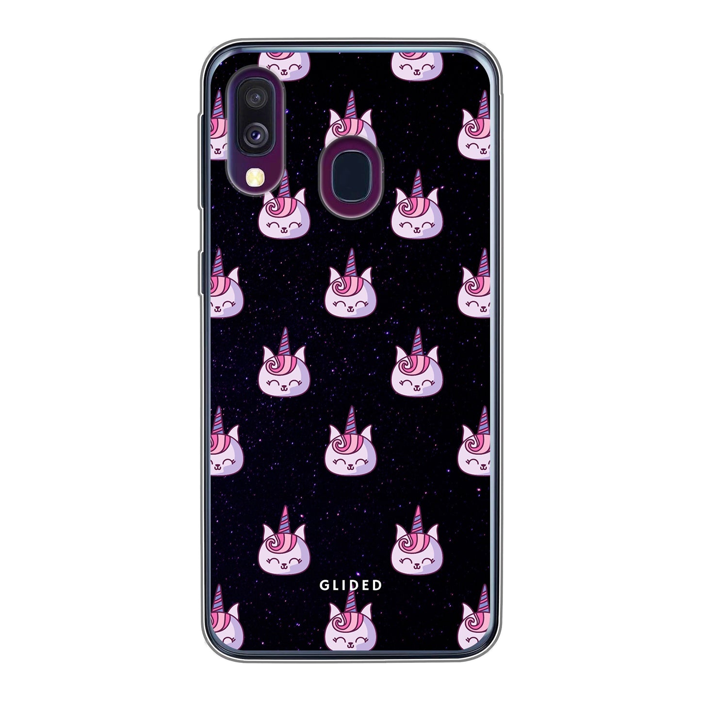 Unicorn Meow - Samsung Galaxy A40 - Soft case