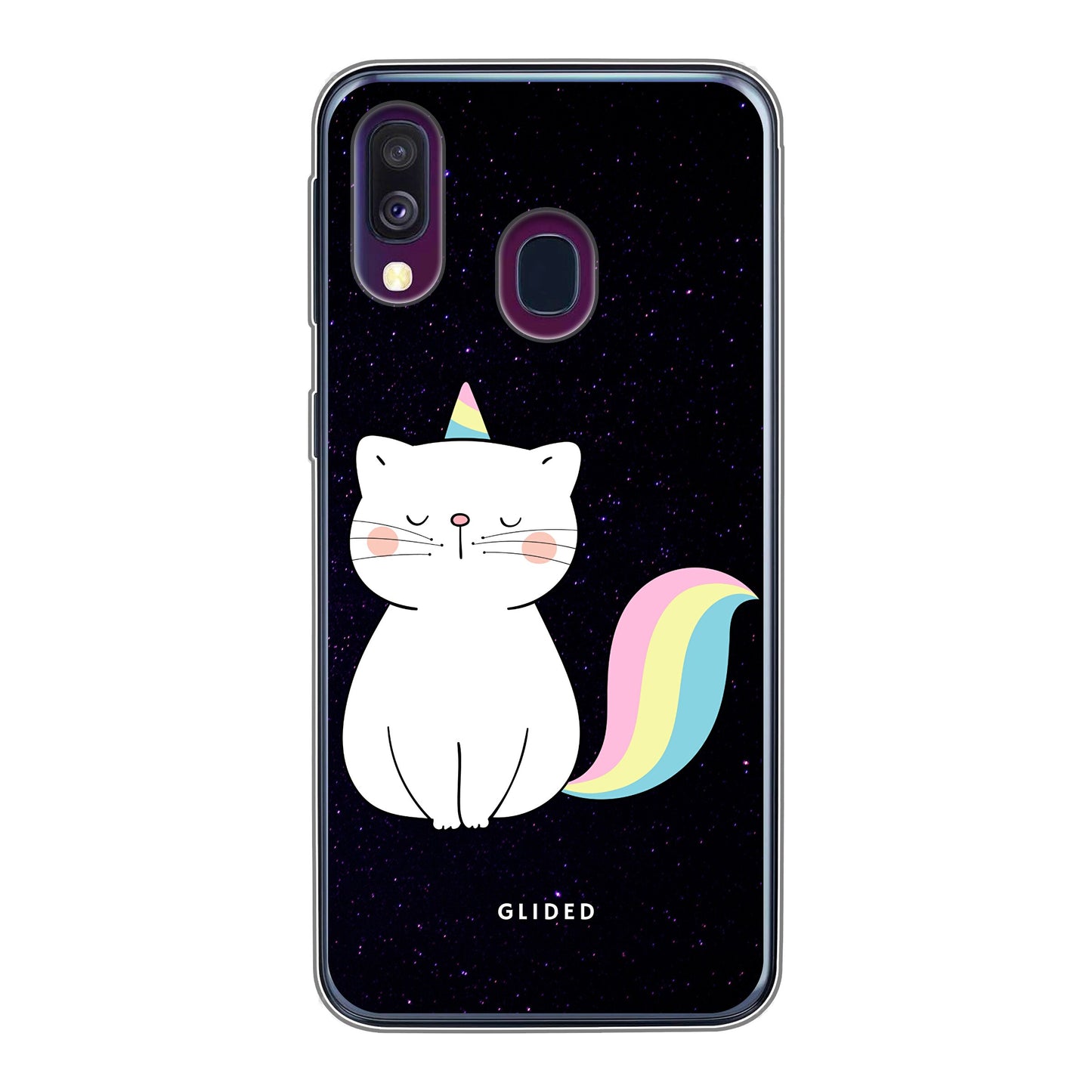 Unicorn Cat - Samsung Galaxy A40 - Soft case