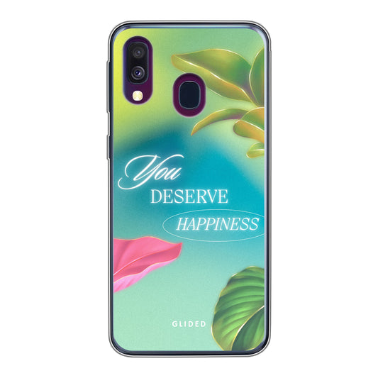 Happiness - Samsung Galaxy A40 - Soft case