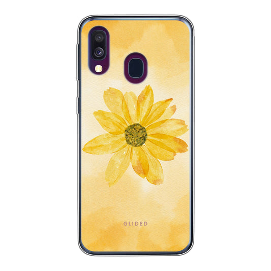 Yellow Flower - Samsung Galaxy A40 - Soft case