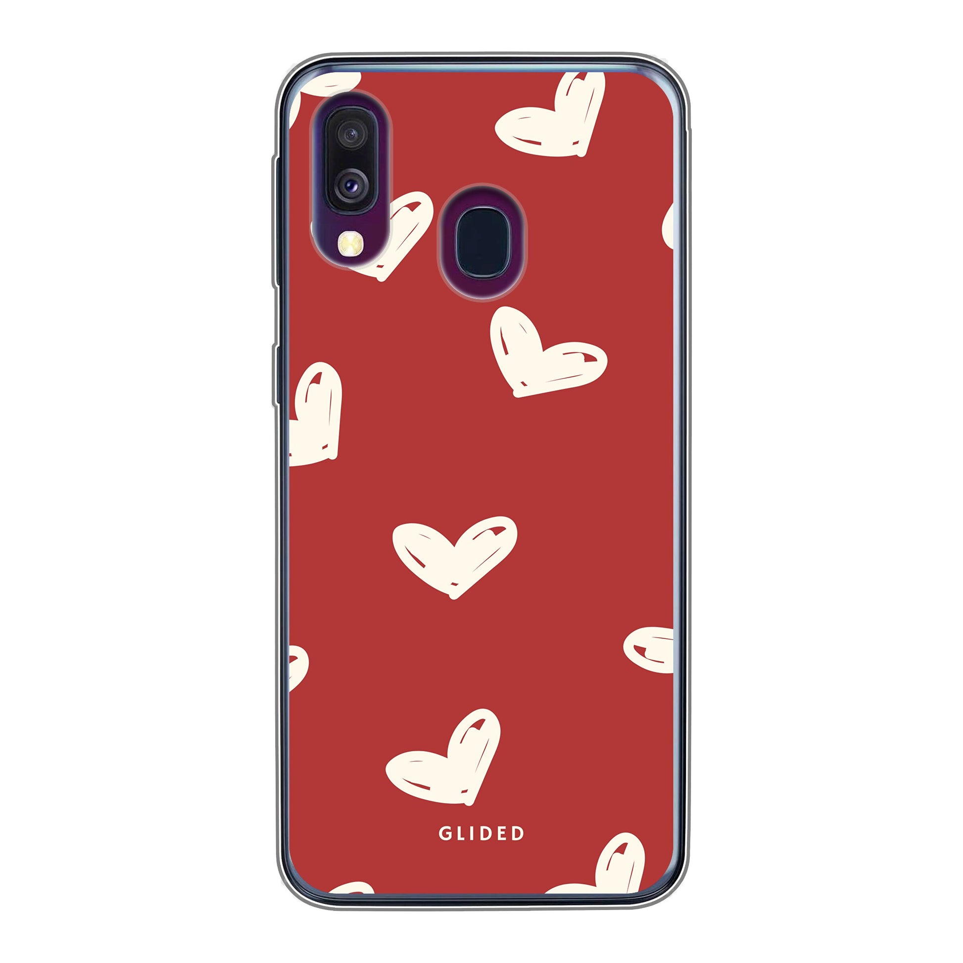 Red Love - Samsung Galaxy A40 - Soft case