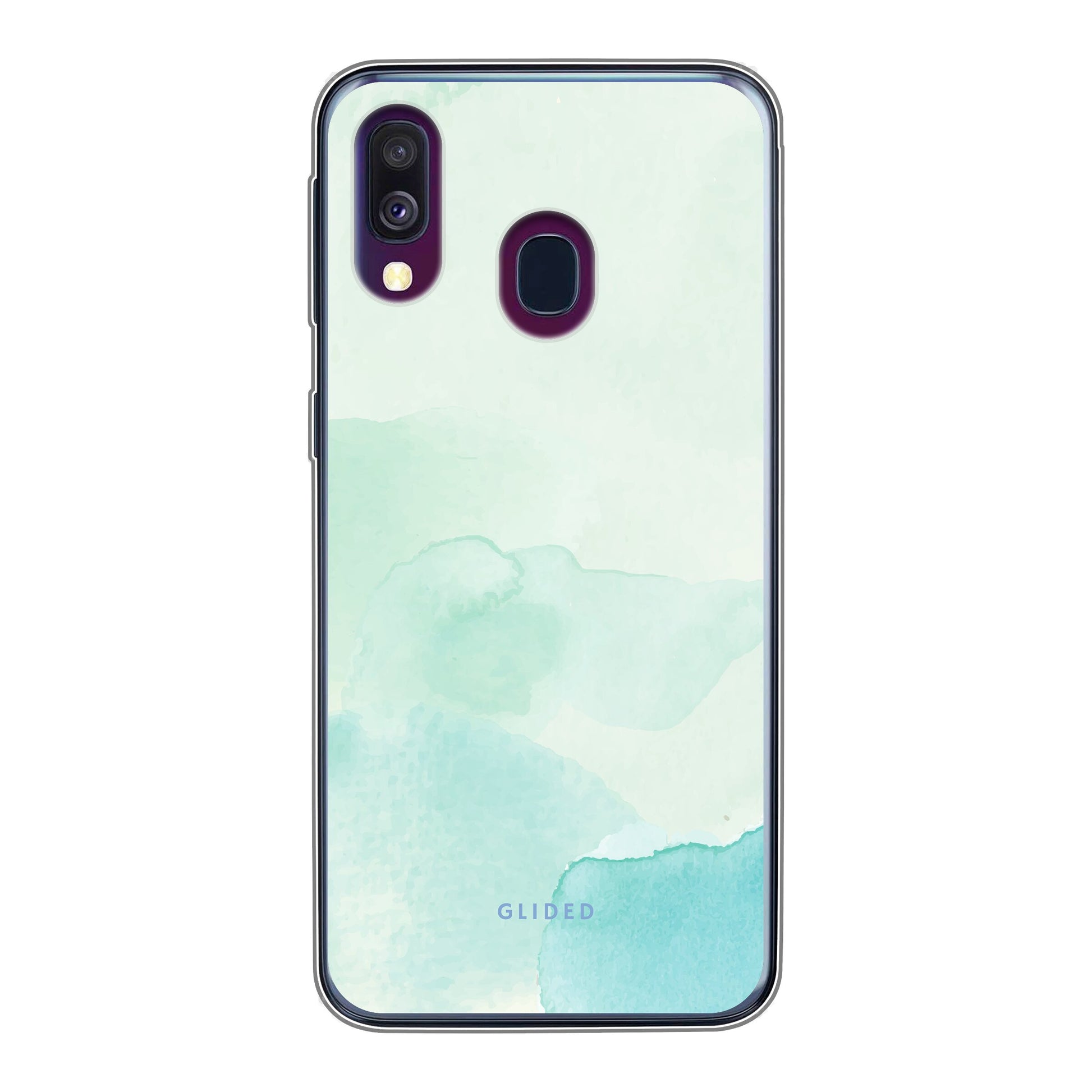 Turquoise Art - Samsung Galaxy A40 - Soft case