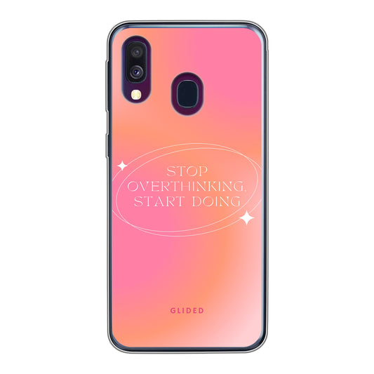 Start Doing - Samsung Galaxy A40 - Soft case