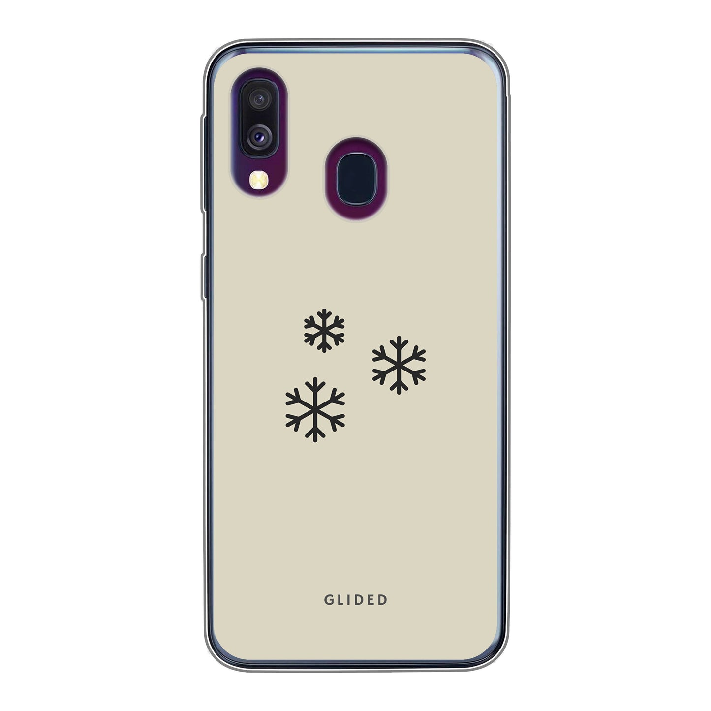 Snowflakes - Samsung Galaxy A40 - Soft case