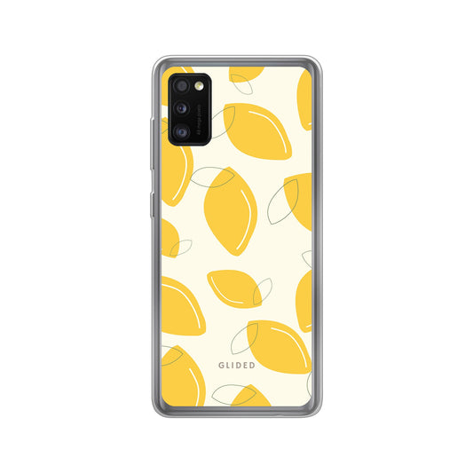 Abstract Lemon - Samsung Galaxy A41 - Soft case