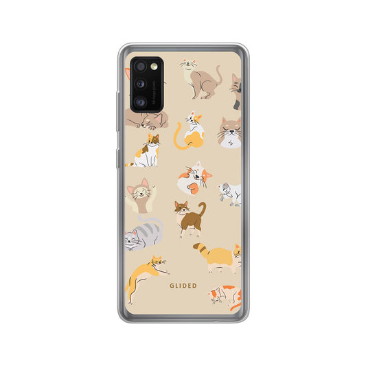 Meow - Samsung Galaxy A41 Handyhülle Soft case