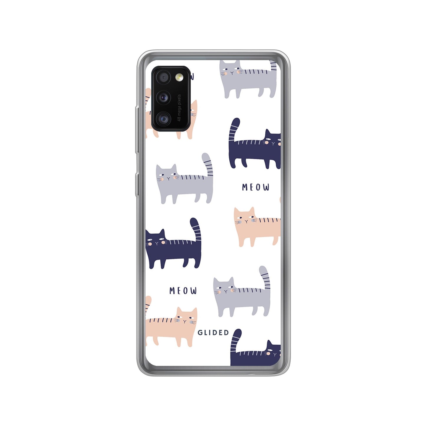 Purrfection - Samsung Galaxy A41 Handyhülle Soft case