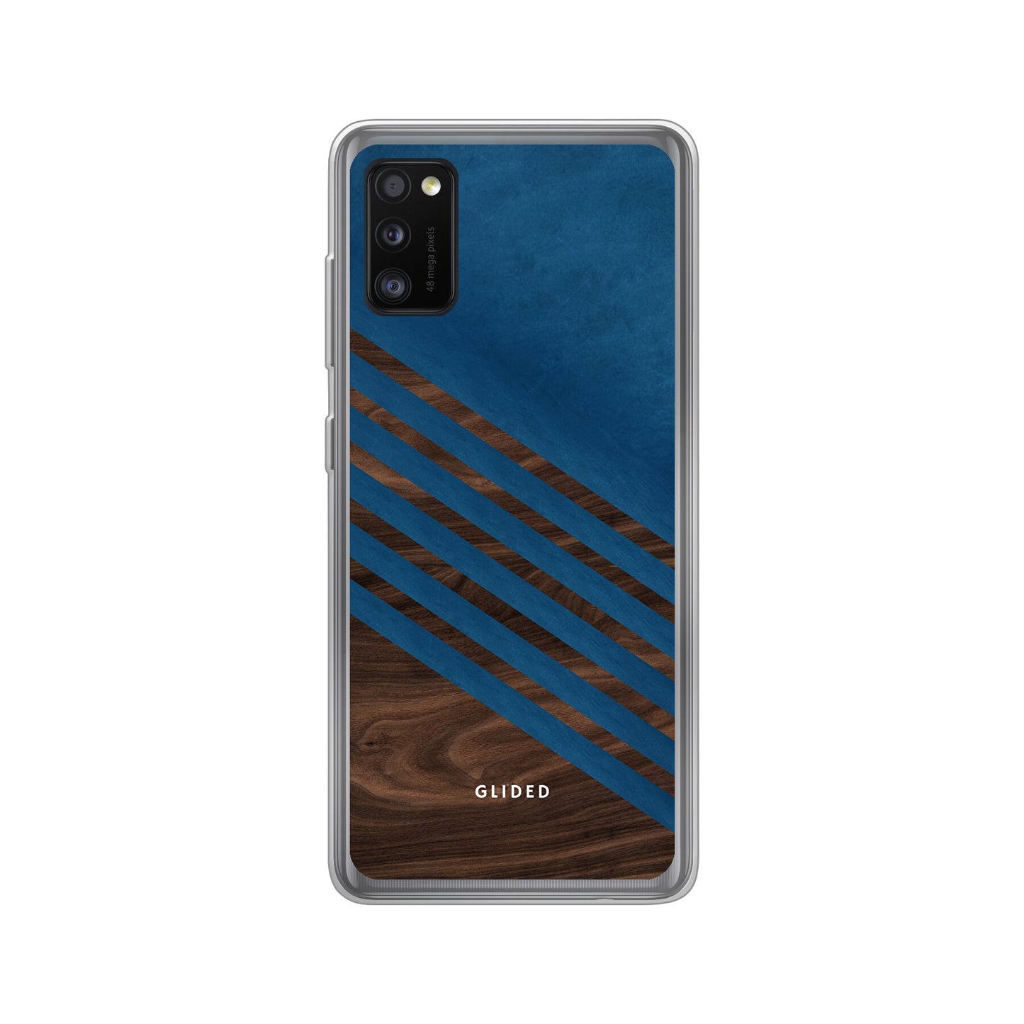 Blue Wood - Samsung Galaxy A41 Handyhülle Soft case