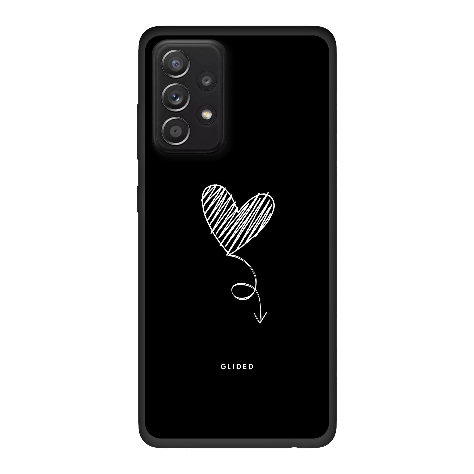 Dark Heart - Samsung Galaxy A52 / A52 5G / A52s 5G Handyhülle Biologisch Abbaubar
