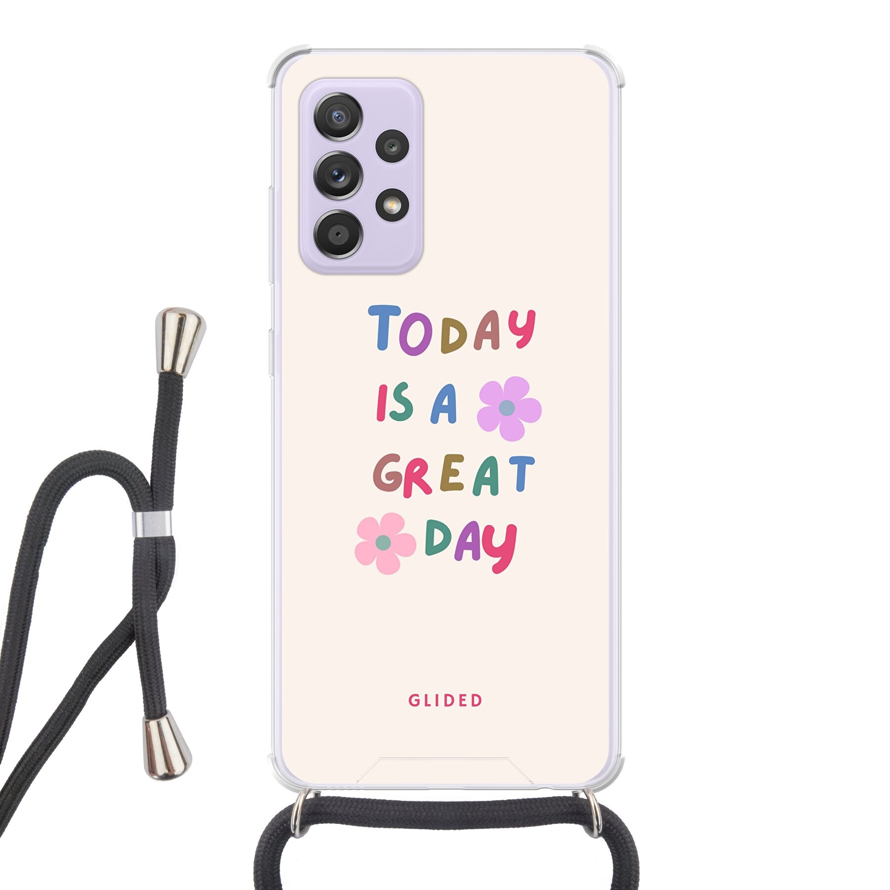 Great Day - Samsung Galaxy A52 / A52 5G / A52s 5G Handyhülle Crossbody case mit Band