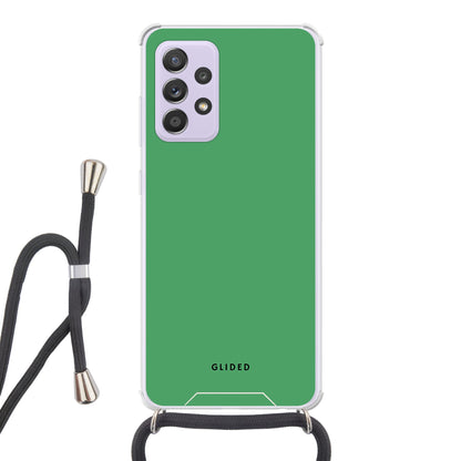 Green Elegance - Samsung Galaxy A52 / A52 5G / A52s 5G Handyhülle Crossbody case mit Band