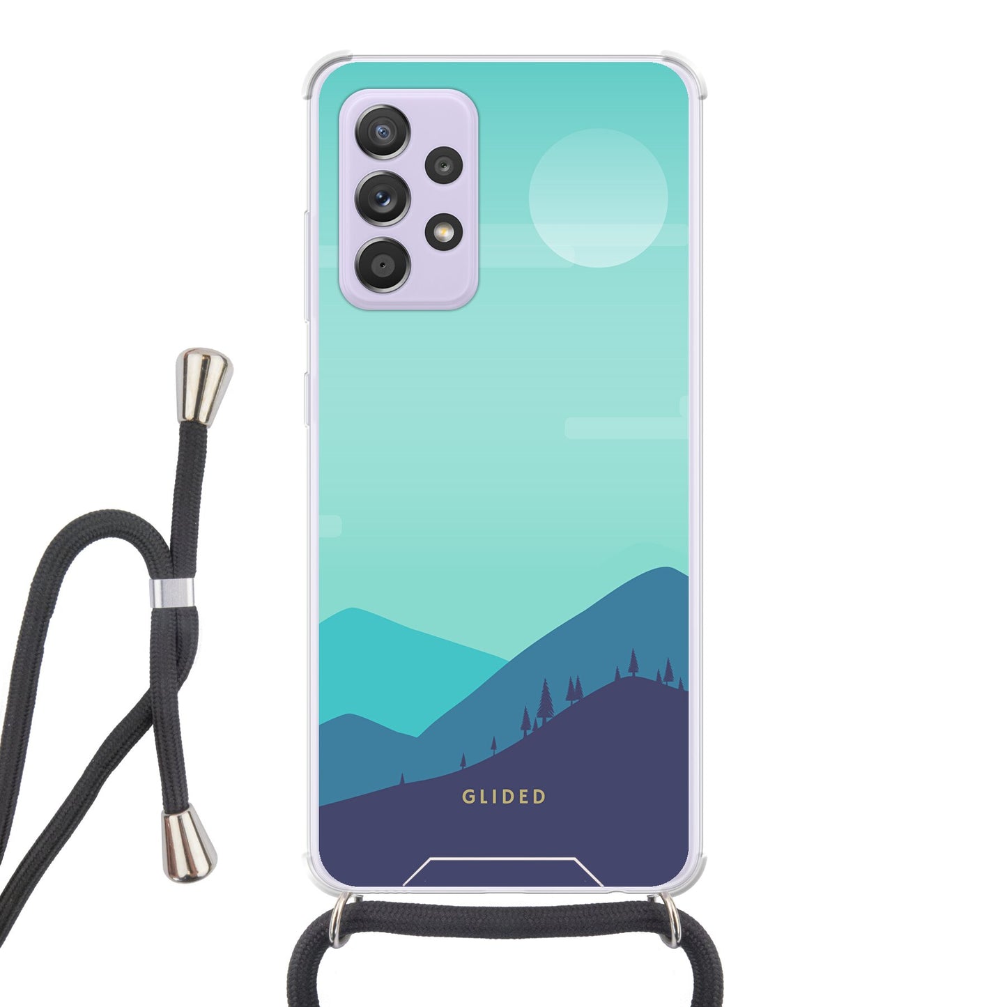 'Alpine' - Samsung Galaxy A52 / A52 5G / A52s 5G Handyhülle Crossbody case mit Band