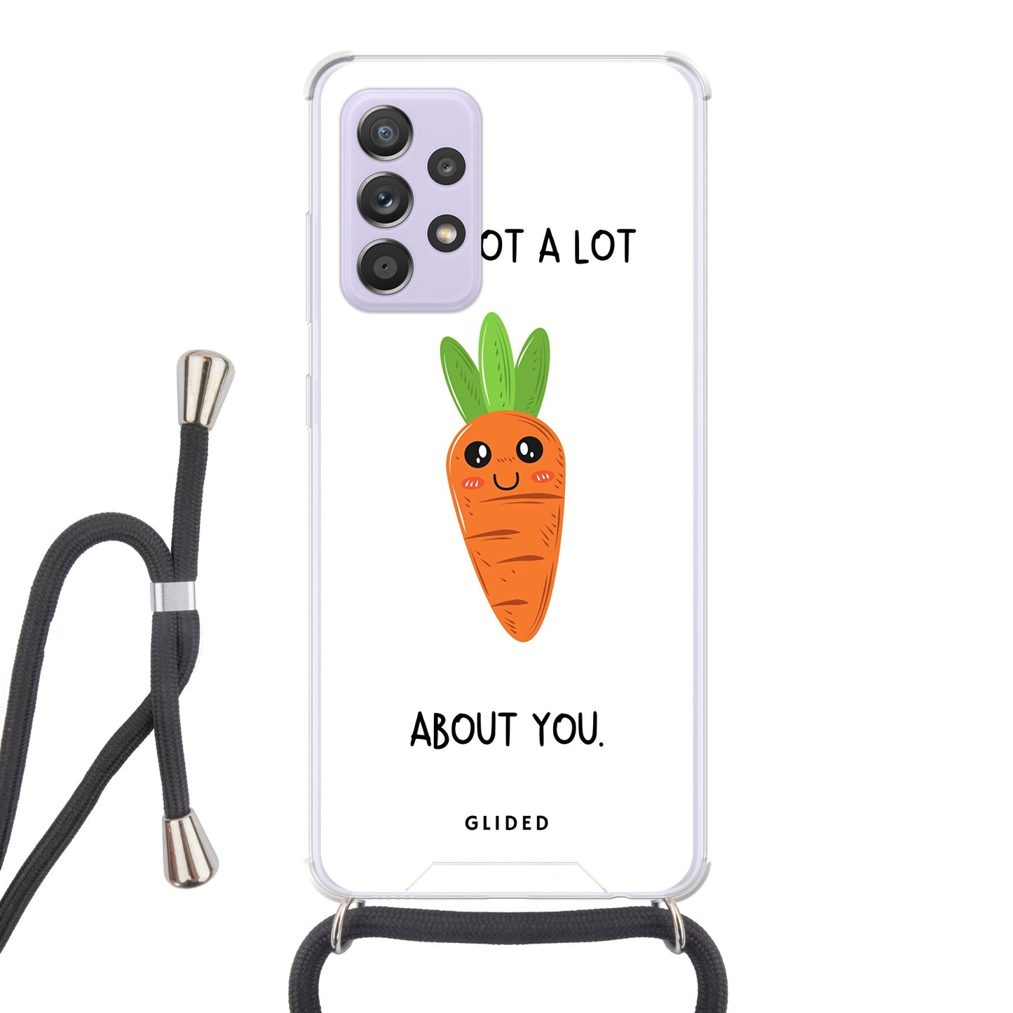 Lots Carrots - Samsung Galaxy A52 / A52 5G / A52s 5G - Crossbody case mit Band