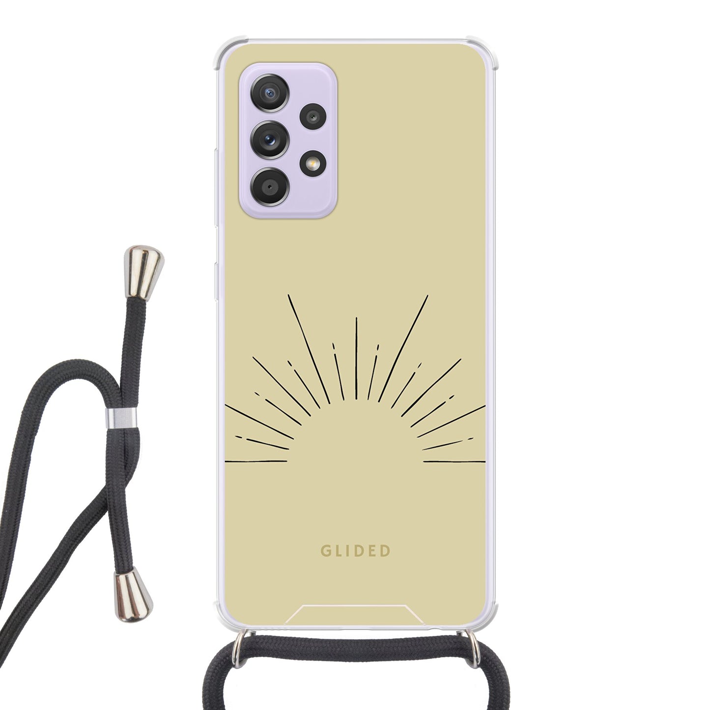 Sunrise - Samsung Galaxy A52 / A52 5G / A52s 5G Handyhülle Crossbody case mit Band