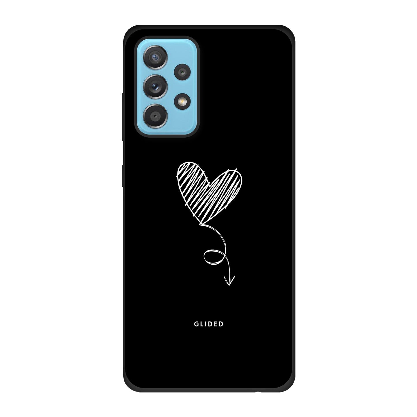 Dark Heart - Samsung Galaxy A53 5G Handyhülle Biologisch Abbaubar