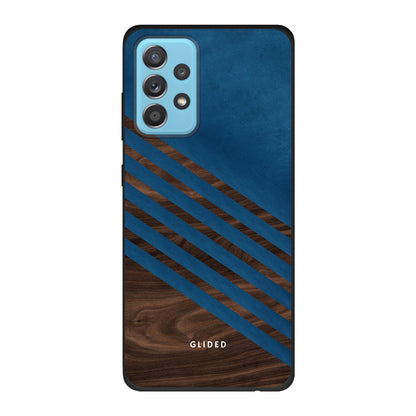 Blue Wood - Samsung Galaxy A53 5G Handyhülle Biologisch Abbaubar