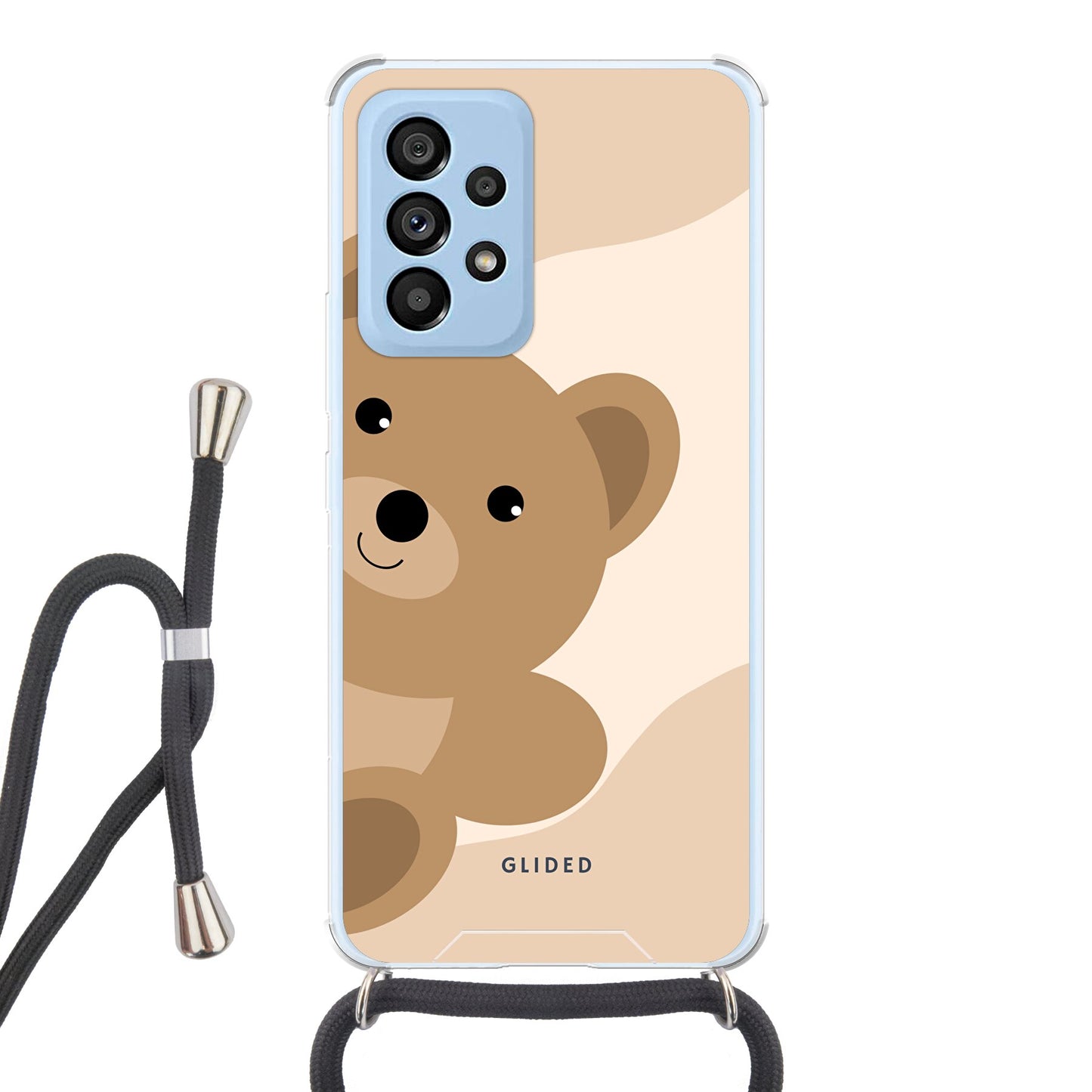 BearLove Right - Samsung Galaxy A53 5G Handyhülle Crossbody case mit Band