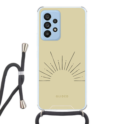 Sunrise - Samsung Galaxy A53 5G Handyhülle Crossbody case mit Band