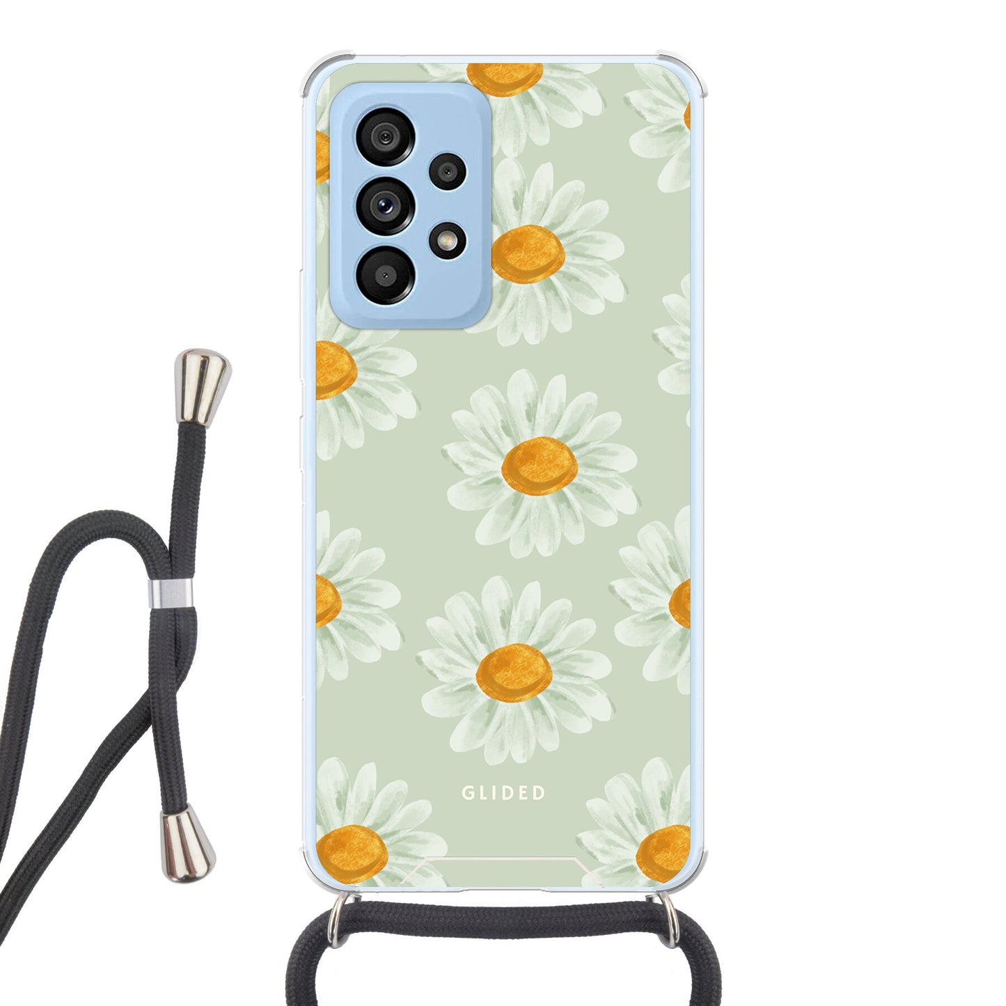 Daisy - Samsung Galaxy A53 5G Handyhülle Crossbody case mit Band