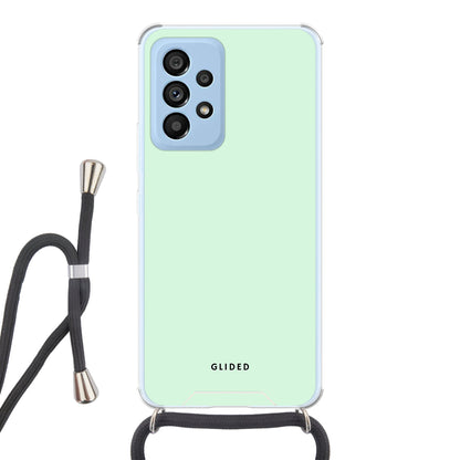 Mint Breeze - Samsung Galaxy A53 5G Handyhülle Crossbody case mit Band