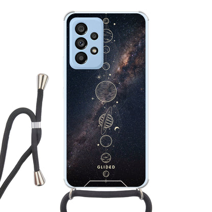 Planets - Samsung Galaxy A53 5G Handyhülle Crossbody case mit Band