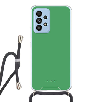 Green Elegance - Samsung Galaxy A53 5G Handyhülle Crossbody case mit Band